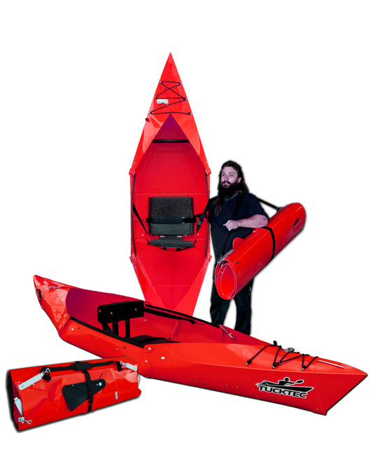10 Folding Kayaks 10 Pro / Blue | Durable & Most Awarded Portable Kayaks