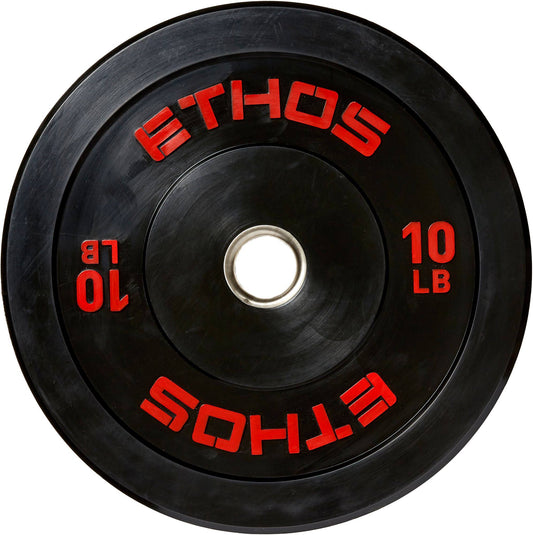 10 Lb. Olympic Rubber Bumper Plate
