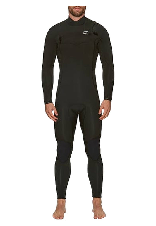 | 3/2 Absolute Back Zip Full Wetsuit For Men | Black