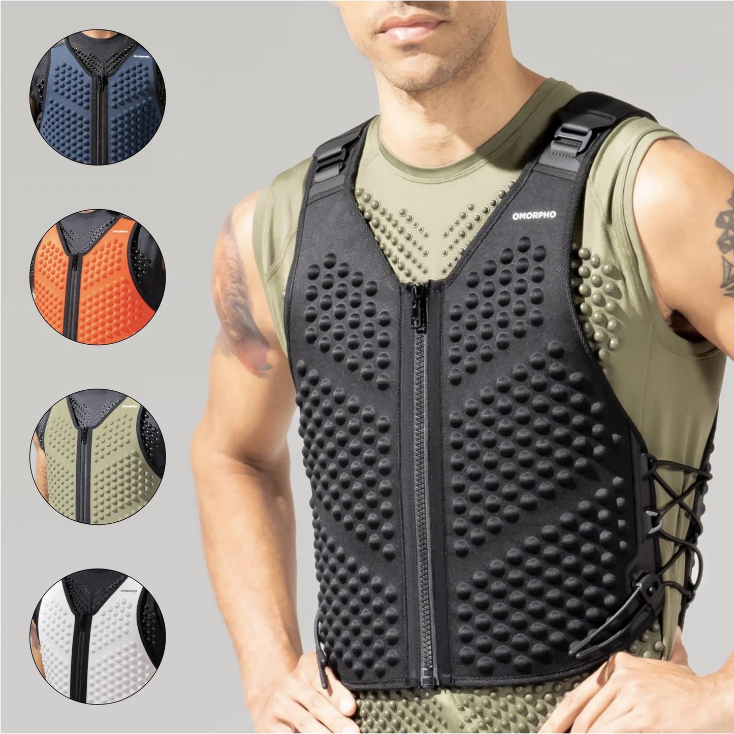 #1 Weighted Vest, G-Vest, Adjustable, 10lb, Colors Avail